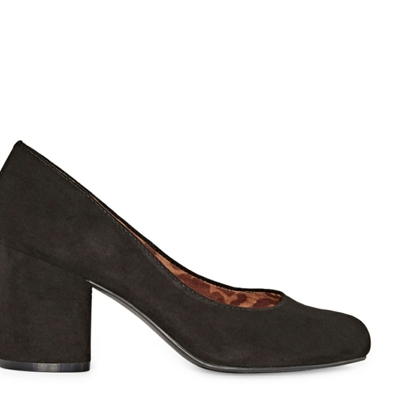 Pop Womens Laney Pumps Block HeelSize 9.5M, Color Black - Picture 6 of 8